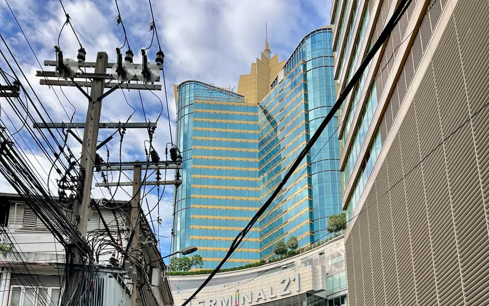 Terminal 21 + the hotel tower, Bangkok