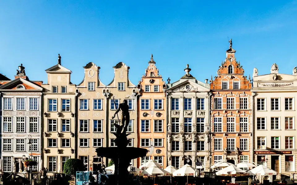 Long Market & the Motława waterfront